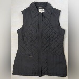 Cutter & Buck Women's Black Quilted Vest Women’s Size S/P